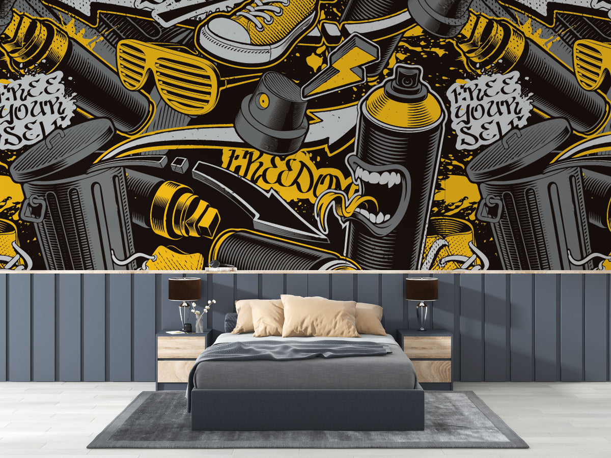 Graffities in Miami WIV 751 Wall in vogue