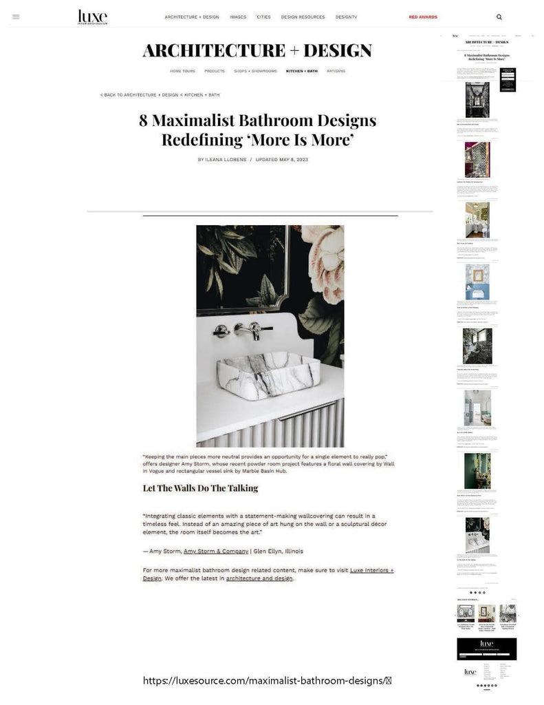 LUXE : Interior + Design : Let The Walls Do The Talking