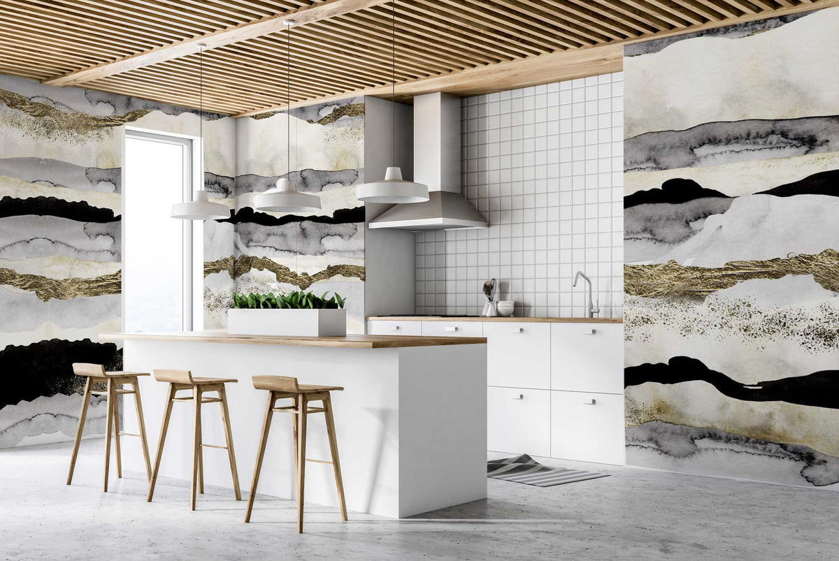 Horizontal lines WIV-461 Wall Mural - Add Modern Elegance – Wall in vogue