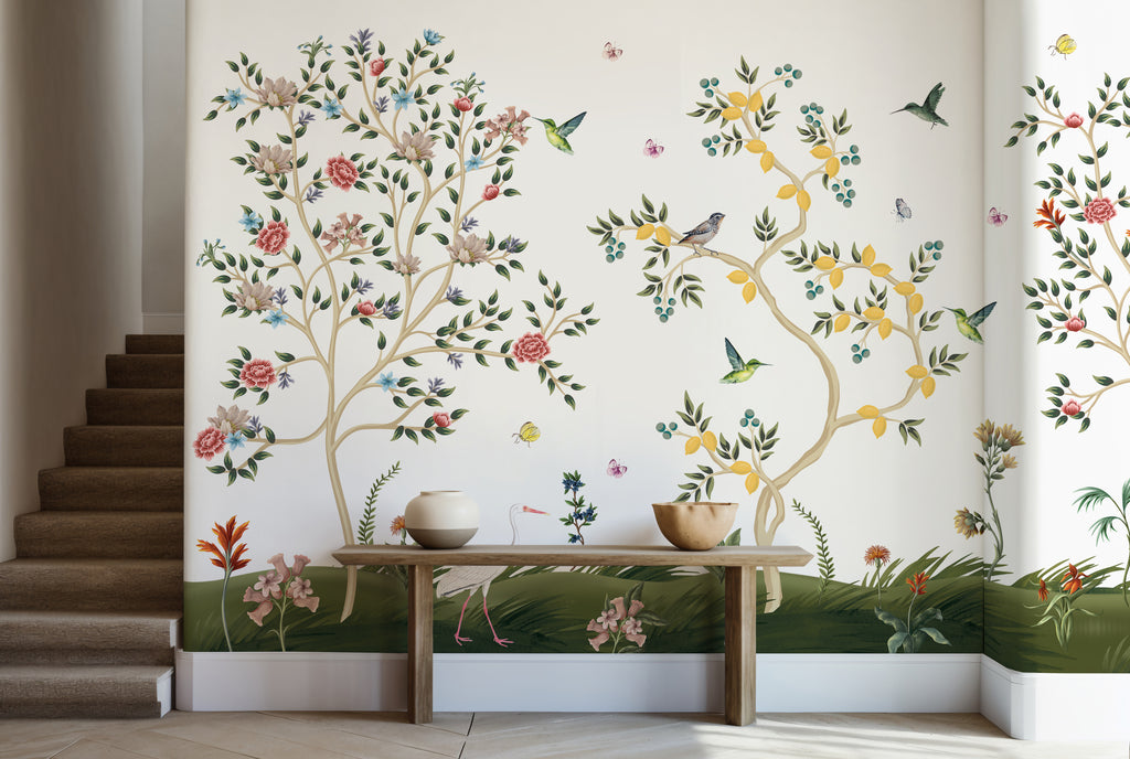 Floral wall murals and wallpapers – Wall in vogue