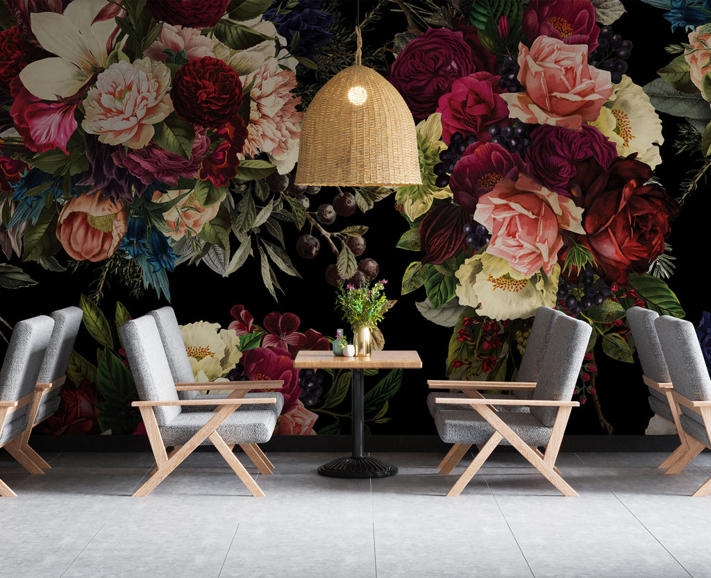 Floral wall murals and wallpapers – Wall in vogue